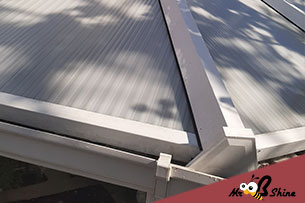 Conservatory roof cleaned Bedford